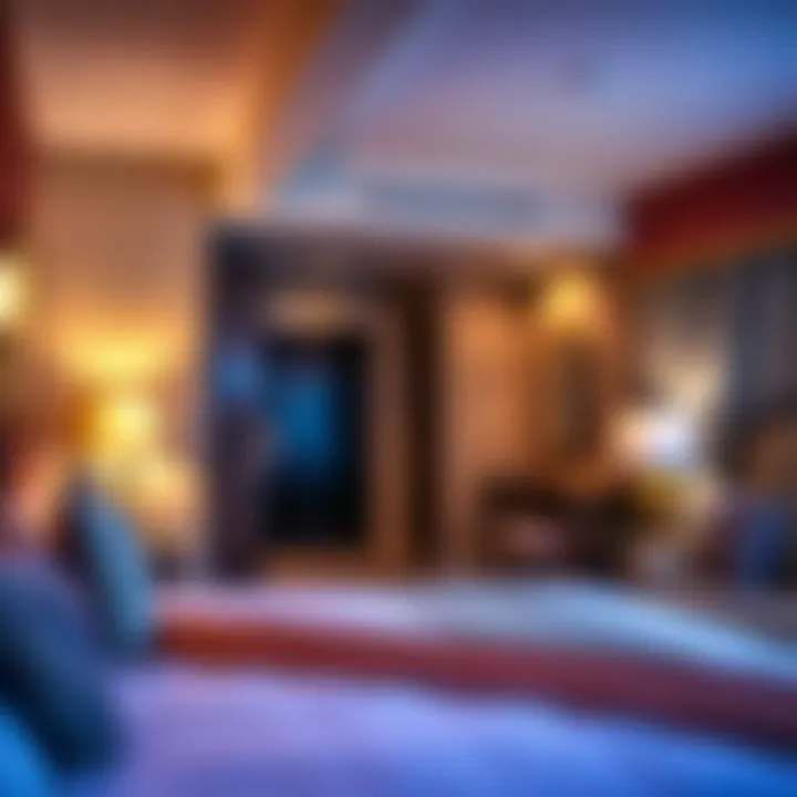 Comfort and Style in Resort Accommodations Luxurious guest room at Mt. Airy Casino Resort displaying comfort and style.