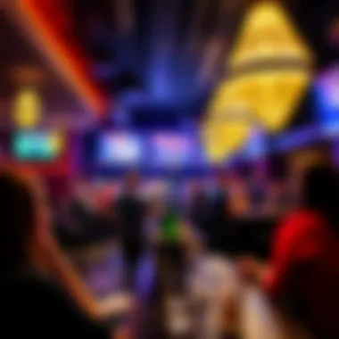 Engaging Atmosphere at the Parlay Lounge Patrons enjoying the vibrant atmosphere of the lounge
