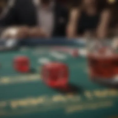 A visual representation of EZ Baccarat rules