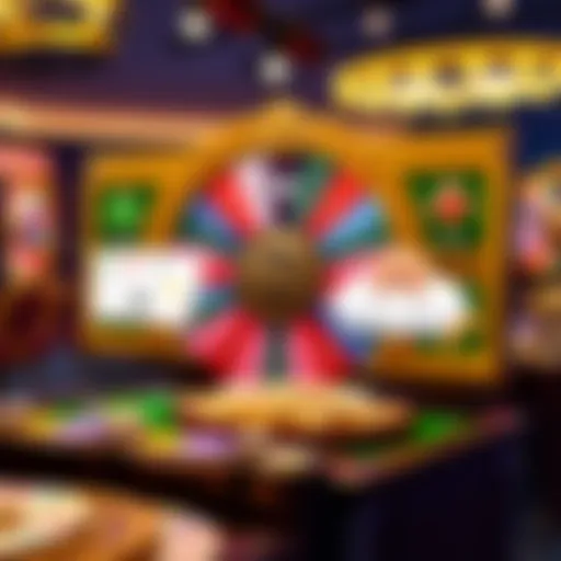 Overview of Wheel of Fortune Casino App interface