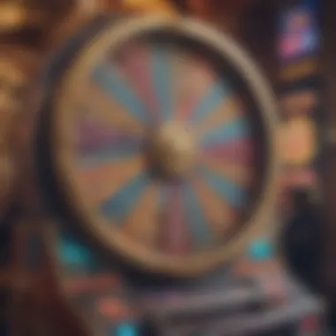 Dynamic gameplay of Wheel of Fortune slot machine