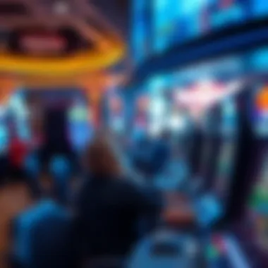 Guests enjoying the gaming experience at Winstar Casino Tower