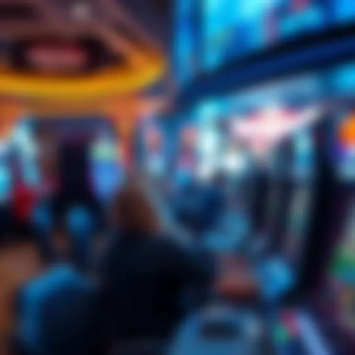 Guests enjoying the gaming experience at Winstar Casino Tower