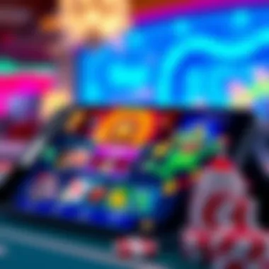 User interface of a popular casino app showcasing vibrant graphics