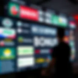 A collection of no deposit bonus codes displayed on a digital screen