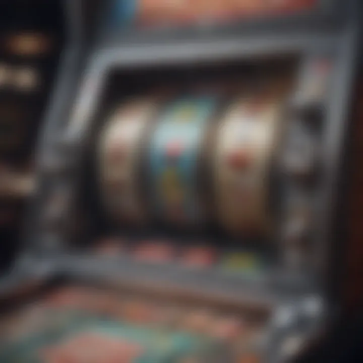 Detailed paytable of a Triple Double Diamond slot machine