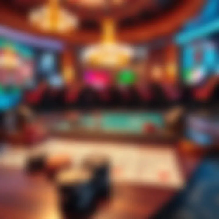 A strategic overview of online betting strategies laid out on a digital platform