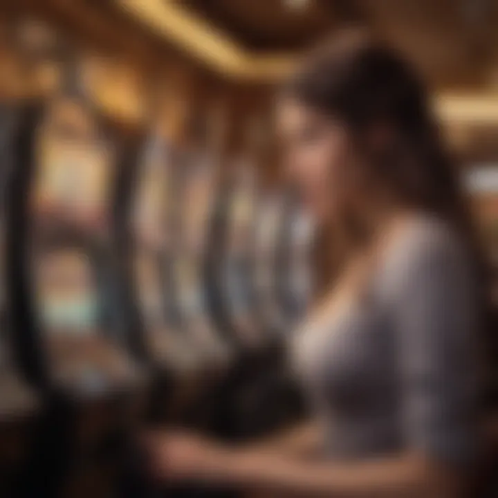 Players engaging with wild horse slot machines