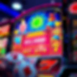 Vibrant online slot machine interface showcasing various themes