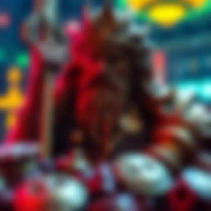 Illustration of gameplay mechanics and features in Zeus slot games