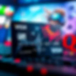 Visa card featuring gaming graphics