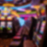 Engaging Slot Machines at Fortune 2Go Casino A vibrant display of slot machines at Fortune 2Go Casino