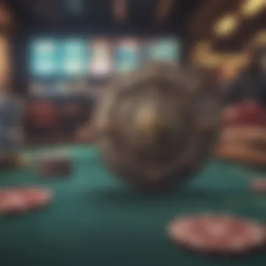 Robust Security Measures in Online Gambling Illustration of secure online transactions