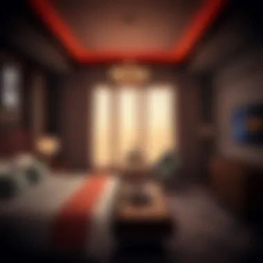 Luxurious hotel room at Hard Rock Casino and Resort Atlantic City