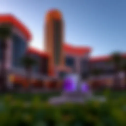 Exterior view of Harrah's Casino Valley River showcasing its architecture