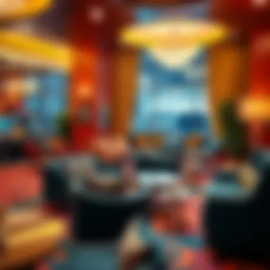 Lounge Area at Harrah's Casino Valley River Relaxing lounge area offering guests a comfortable environment