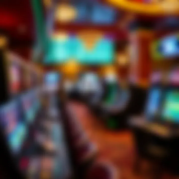 Variety of gaming options available at Hustlers Casino