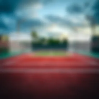Understanding Betting Odds in Tennis Tennis court with various betting odds displayed