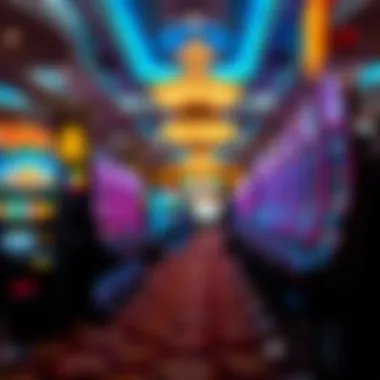 An engaging casino floor with Konami machines