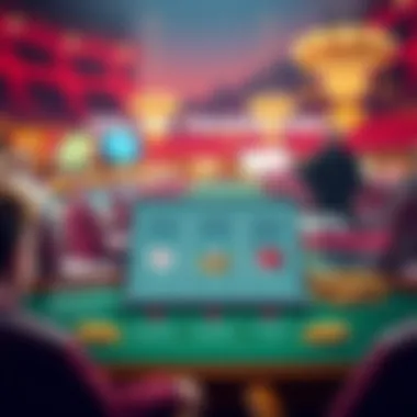 An infographic illustrating the legal framework surrounding online gambling and sweepstakes