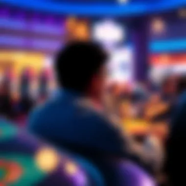 User Experience in Live Casino Gaming User enjoying live casino game with PayPal payment option