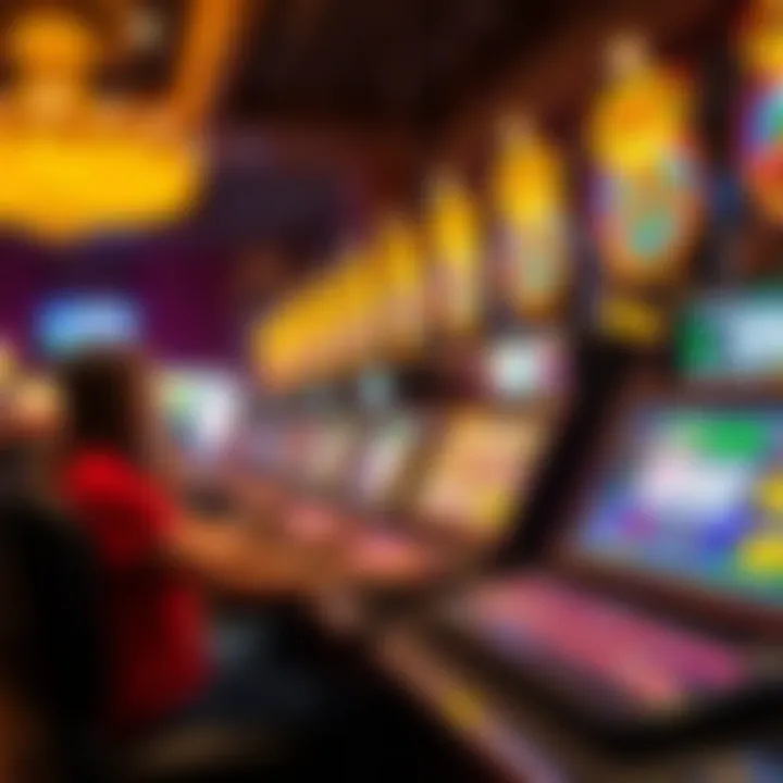 Diverse gaming options available at MGM Casino, highlighting the gaming experience