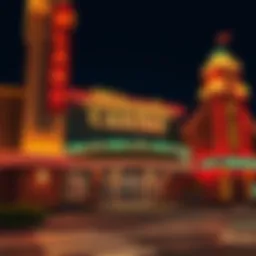Exterior view of Milwaukee Casino in Iowa