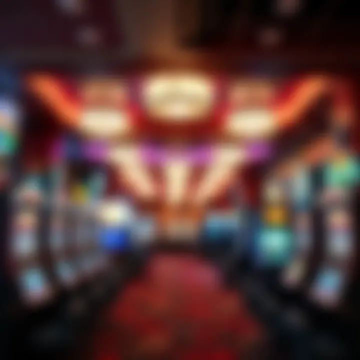 Interior gaming floor with diverse gaming options