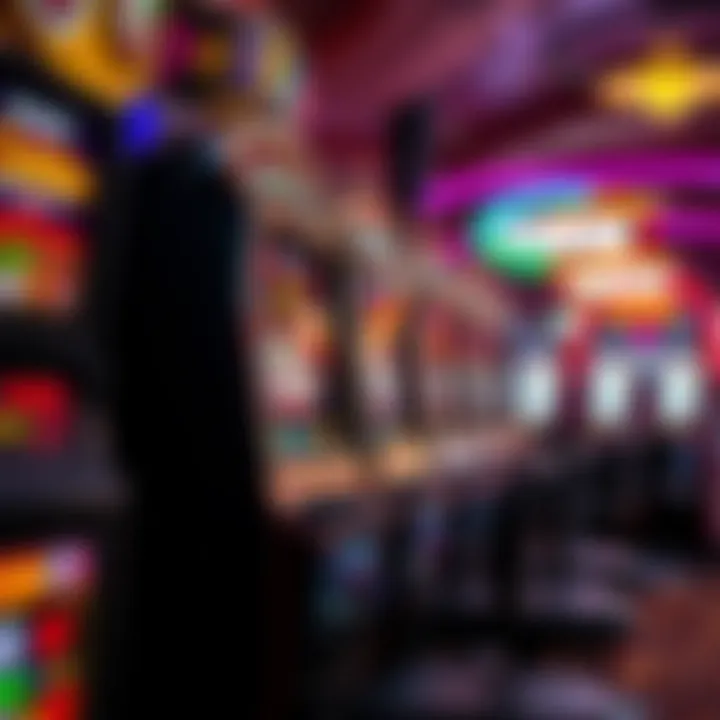 A visual representation of responsible gaming practices while playing slots