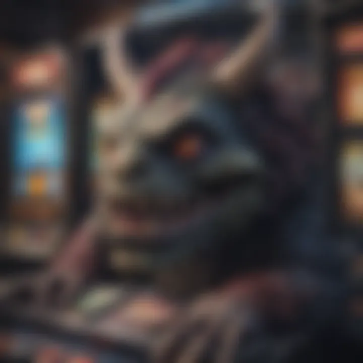 Stunning graphics of the Monsters Return slot machine