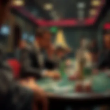 An illustration of the historical evolution of blackjack in New York