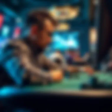 Player strategizing with a bonus in an online gaming environment