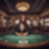 An innovative virtual casino environment showcasing immersive game design