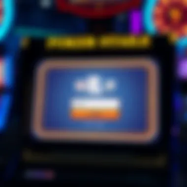 Understanding the Login Interface Video poker screen showing login interface