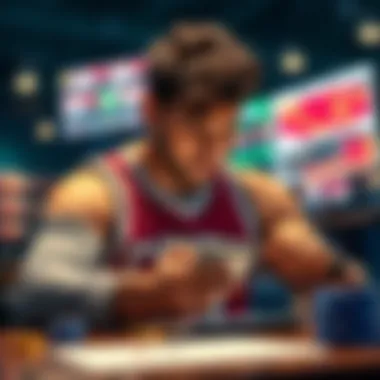 Analysis of betting strategies using an NBA betting app