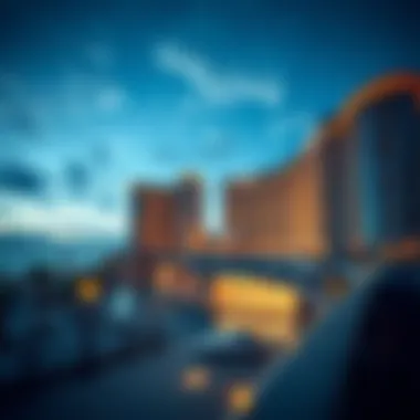 Architectural Marvel of the Ocean Casino Hotel A panoramic view of the Ocean Casino Hotel's stunning architecture