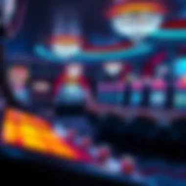 Vibrant Gaming Experience at Ocean Casino Hotel Gambling area featuring diverse gaming options and vibrant atmosphere