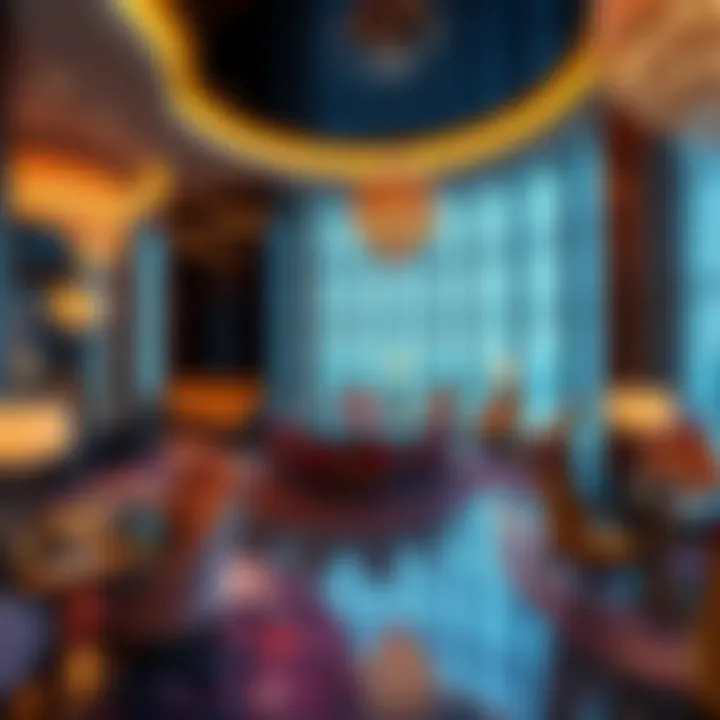 Luxurious interior design showcasing the elegance of the hotel