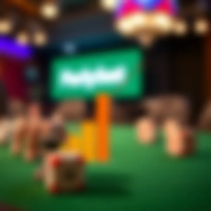 Graph showing the potential payouts of parlay bets