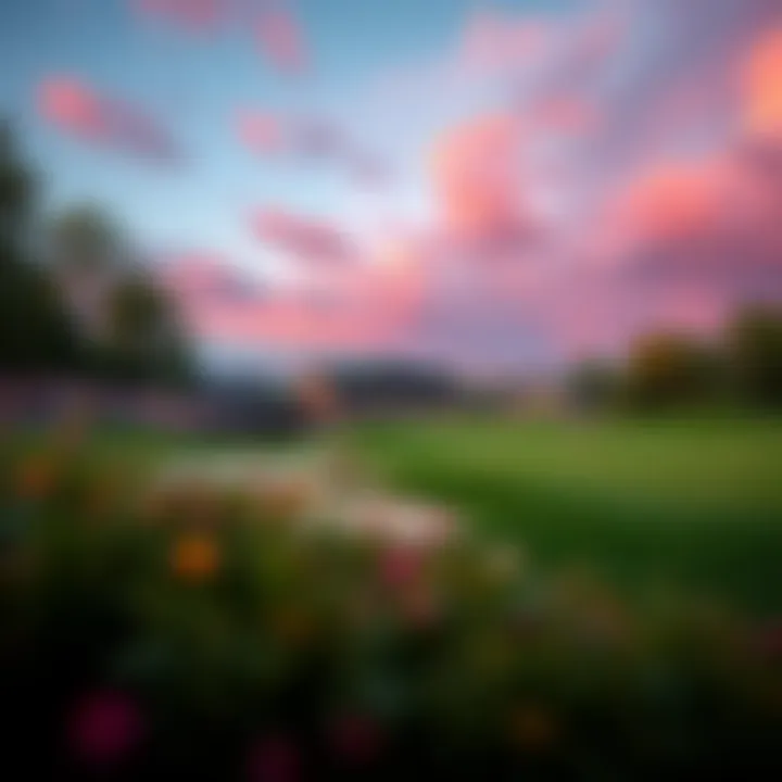 Golf course during PGA Championship