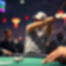 Dramatic swing captured during the Players Championship.