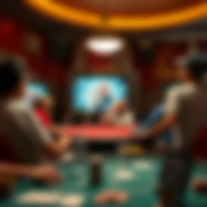 Vintage poker show depicting the game's early television history and its niche audience.