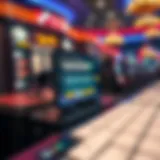 Virtual platform showcasing Powerball ticket options