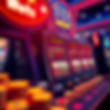 A detailed illustration showcasing the mechanics behind progressive jackpot systems