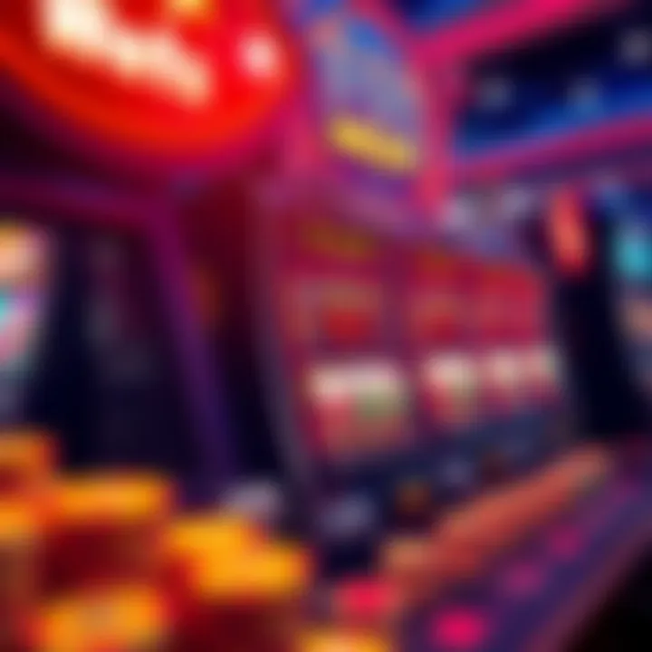 A detailed illustration showcasing the mechanics behind progressive jackpot systems