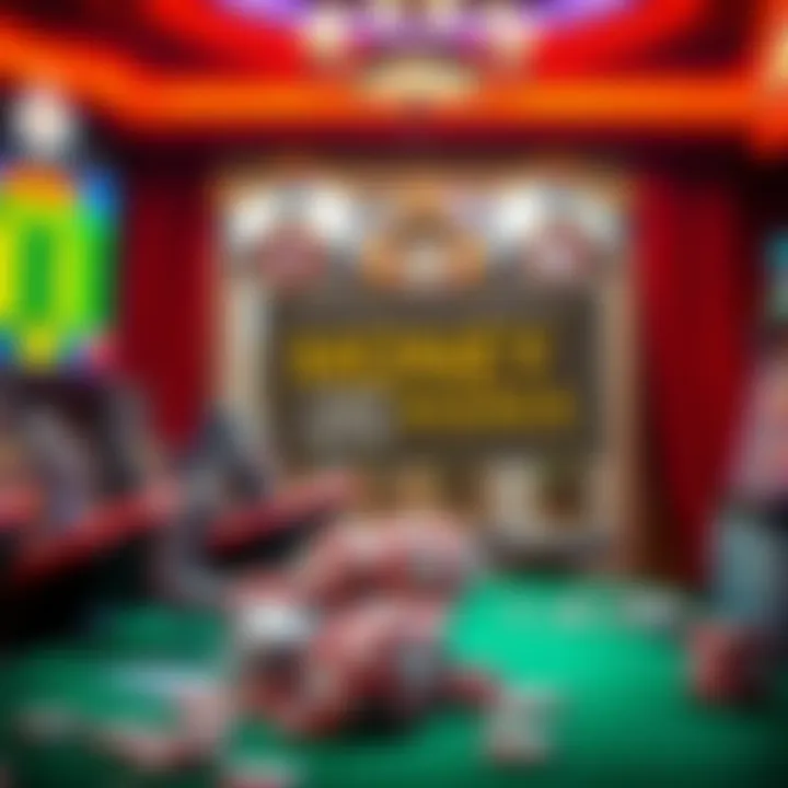 A conceptual image representing psychological factors influencing gambling behavior