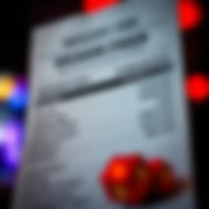 Close-up of a resort fee bill highlighting various charges