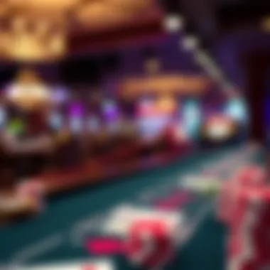 Graph comparing dealer salaries in various casinos