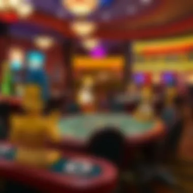 Gameplay Mechanics of Simpsons Casino A strategic layout of gameplay mechanics, including wagering options and game modes that enhance player experience.