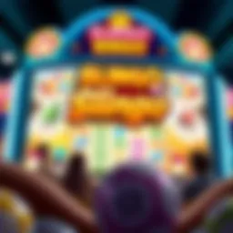 Slingo Bingo game interface showing vibrant graphics and gameplay